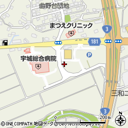熊本南前薬局　道の駅店周辺の地図