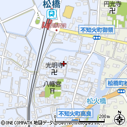熊本県宇城市不知火町高良2745周辺の地図