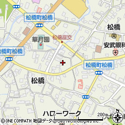熊本県宇城市松橋町松橋1042周辺の地図