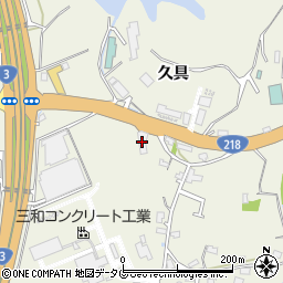 熊本ダイハツ販売宇城営業所周辺の地図