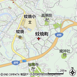 長崎県長崎市蚊焼町1895周辺の地図