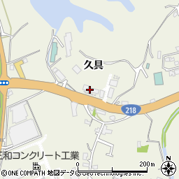 熊本ニチレキ株式会社周辺の地図
