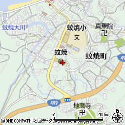 長崎県長崎市蚊焼町3020-1周辺の地図
