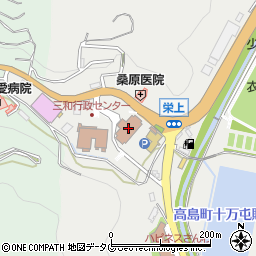 長崎市三和地域センター周辺の地図