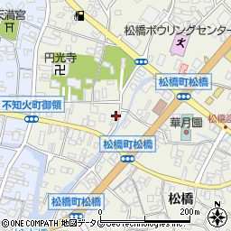 熊本県宇城市松橋町松橋1207周辺の地図
