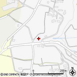 熊本県下益城郡美里町中郡579-1周辺の地図