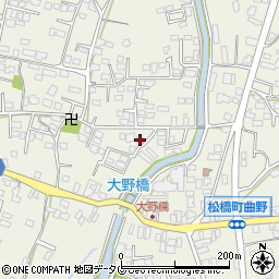 熊本県宇城市松橋町松橋1858-1周辺の地図