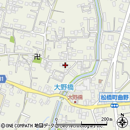 熊本県宇城市松橋町松橋1858-4周辺の地図