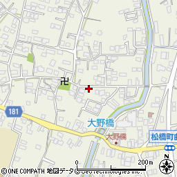 熊本県宇城市松橋町松橋1858-2周辺の地図