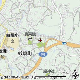 長崎県長崎市蚊焼町2137-1周辺の地図