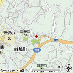 長崎県長崎市蚊焼町2137-3周辺の地図