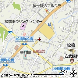 熊本県宇城市松橋町松橋891周辺の地図