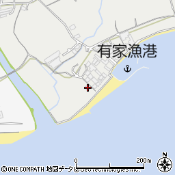 長崎県南島原市有家町中須川776-1周辺の地図