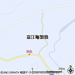 長崎県五島市富江町繁敷周辺の地図