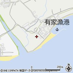 長崎県南島原市有家町中須川773周辺の地図