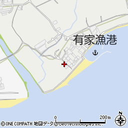 長崎県南島原市有家町中須川776周辺の地図