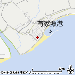 長崎県南島原市有家町中須川776-4周辺の地図