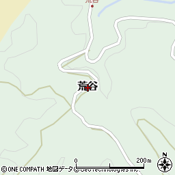 〒861-3521 熊本県上益城郡山都町荒谷の地図