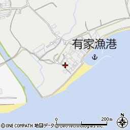 長崎県南島原市有家町中須川776-3周辺の地図