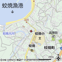 長崎県長崎市蚊焼町1661周辺の地図