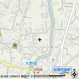 熊本県宇城市松橋町松橋1879-1周辺の地図
