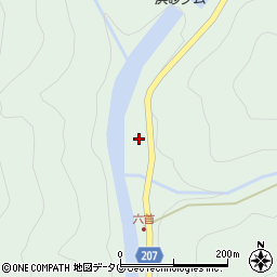 宮崎県延岡市宮長町周辺の地図