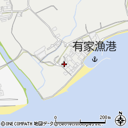 長崎県南島原市有家町中須川778周辺の地図