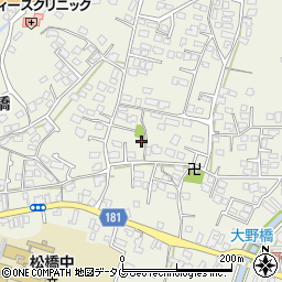 熊本県宇城市松橋町松橋1725周辺の地図
