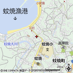 長崎県長崎市蚊焼町1654周辺の地図