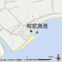 長崎県南島原市有家町中須川780周辺の地図