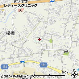 熊本県宇城市松橋町松橋626周辺の地図