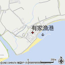 長崎県南島原市有家町中須川779周辺の地図