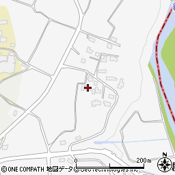 熊本県下益城郡美里町中郡559-2周辺の地図