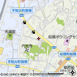 カースタレンタカー松橋店周辺の地図