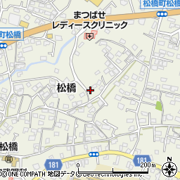 熊本県宇城市松橋町松橋678-1周辺の地図