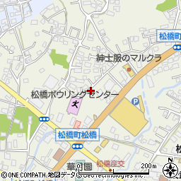 伊三郎製パン　松橋店周辺の地図