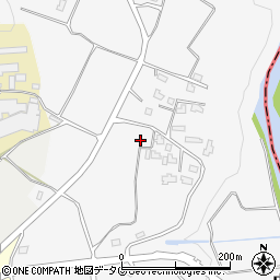 熊本県下益城郡美里町中郡558-2周辺の地図