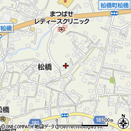 熊本県宇城市松橋町松橋678周辺の地図