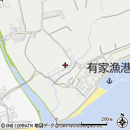 長崎県南島原市有家町中須川793周辺の地図
