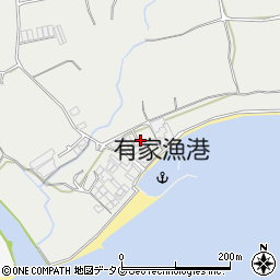 長崎県南島原市有家町中須川846周辺の地図