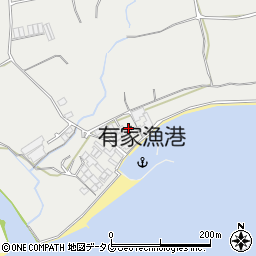長崎県南島原市有家町中須川847周辺の地図