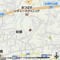 熊本県宇城市松橋町松橋678-3周辺の地図