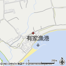 長崎県南島原市有家町中須川847-1周辺の地図