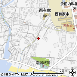 長崎県南島原市西有家町須川265周辺の地図