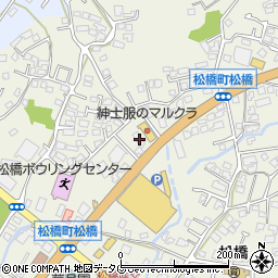 住友生命保険相互会社　熊本支社松橋支部周辺の地図