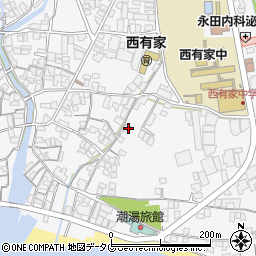 長崎県南島原市西有家町須川265-2周辺の地図