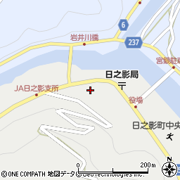 宮崎県西臼杵郡日之影町岩井川3382周辺の地図