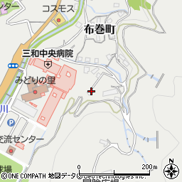 長崎県長崎市布巻町559周辺の地図