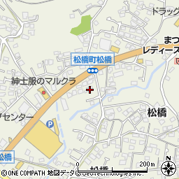 熊本県宇城市松橋町松橋814周辺の地図