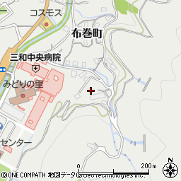 長崎県長崎市布巻町536周辺の地図